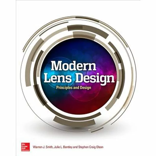 Figure 1. Cover of Warren Smith Modern Lens Design (3ed).