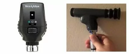 Figure 1. Classic and Panoptic ophthalmoscope. Image from Standford Medicine