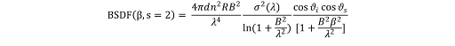 The K-correlation factor 